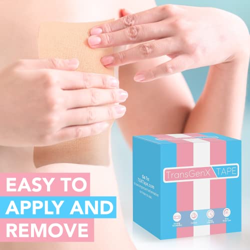 TransGenX Tape Best Trans FTM Binder for Chest Binding While