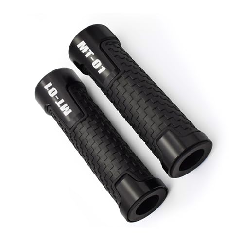 Poignées Yamaha MT-01 alu CNC de 22 mm et gel de finition