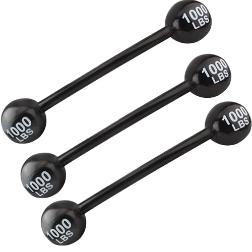 3 Pack Inflatable Dumbbell Inflatable Barbell Giant Inflatable Dumbbell Prop Fake Weights Cosplay Props Party Decoration Photo Props Accessory
