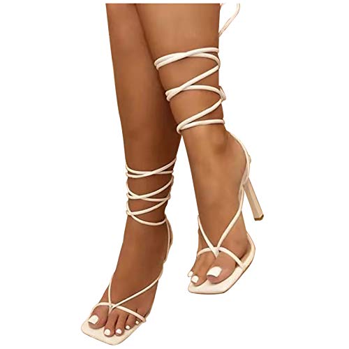 Escarpin sexy blanc avec maintien cheville par brides pour stabiliser votre démarche en talons