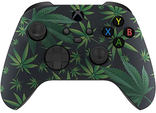 Silent Modz Custom Wireless Controller for Microsoft Xbox Series X|S, Xbox One S|X & PC (Weeds)
