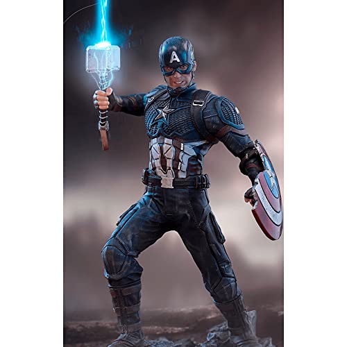 Iron Studios Statue Captain America Ultimate - The Infinity Saga - Art Scale 1/10 #TOP22