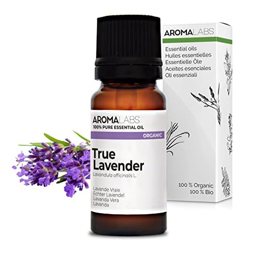Lavanda Verdadera BIO (Lavandula officinalis) - 10 mL - Aceite Esencial Quimiotipado y Certificado AB - Relajación & Descanso - Aroma Labs