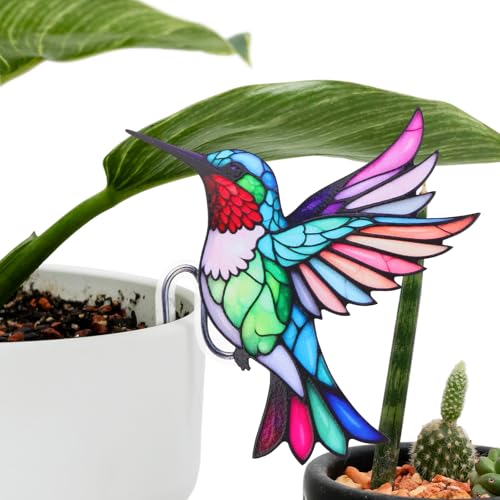 FBBP Hanging Planters for Indoor Outdoor Plants-Planters Hanging Plant Hummingbird Bird Decor Garden Decor Plant Accessories Farmhouse Decor-Gifts Ideas for Mom