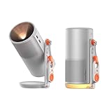 XGIMI MoGo 4 Mini Videoprojecteur 1080P, Compatible avec Google TV avec Netflix sous Licence, Rotation à 360°, 2,5 Heures de Lecture, 450 ISO Lumens, 2 x 6 W Harman Kardon,Wi-FI, Bluetooth