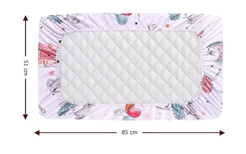 Drap-housse compatible Next To Me 85x51 en coton avec alèse imperméable - 8