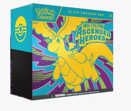 TCG Ascended Heroes Sealed Elite Trainer Box - Mega Evolution: Ascended Heroes ETB (ASC)