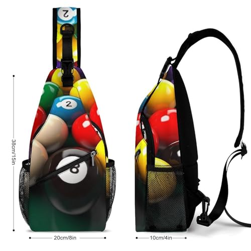 Mochila tipo bandolera deportiva para trekking y uso casual miniatura 2