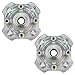 JAVIK Front Wheel Hub 2Pcs Fit for Honda Foreman 500 2005-2013 Rubicon 500 2005-2014 Rincon 680 2006-2023, O.E.M# 44615-HN2-A20 44615-HN2-A60 44615-HN8-J00