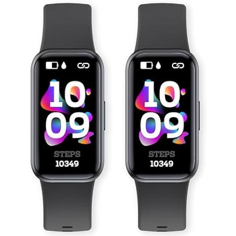 ZURURU Two Black H98 Fitness Watches Cover