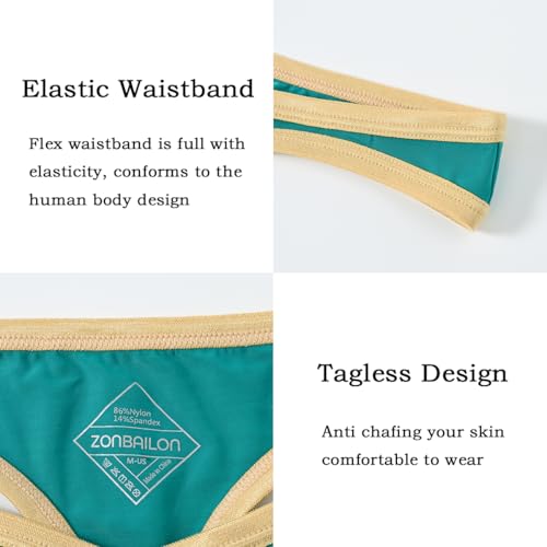 Men's T-Back Thong with Pouch Sexy Low Rise G String Underwear4