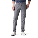 Levi Strauss Signature Gold Mens Regular Fit Flex Jeans, (New) Smoked Pearl, 34Wx30L