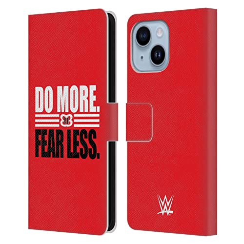 Coque cuir WWE Nikki Bella Do More Fear Less pour iPhone 14 Plus