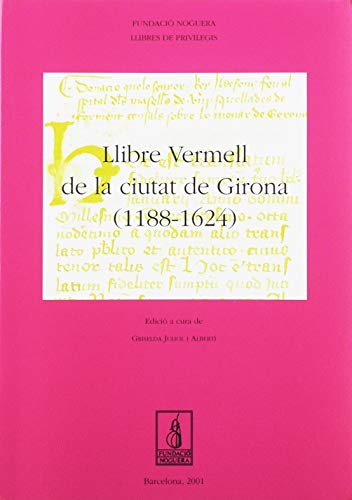 Portada de Llibre Vermell de la ciutat de Girona