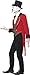 Smiffy'S 44007L Disfraz De Jefe De Pista De Circo Siniestro, Rojo, L...