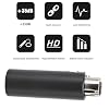 Tbest Dynamic Microphone Preamp Inline Mic Preamp Mic Booster 35dB Gain Low Noise Low Impedance XLR Plug and Play 48V Power for Dynamic #2