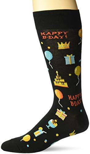 Hot Sox Men's Happy Birthday Socks