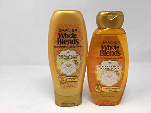 Garnier Whole Blends Moroccan Argan Camellia Oils Shampoo & Conditioner