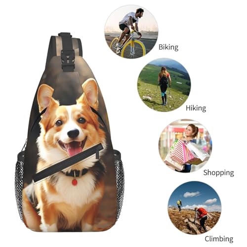 Morrales Small Sling para senderismo unisex negro miniatura 6