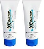 HOT Exxtreme lubricante base agua 100 ml (Paquete de 2)