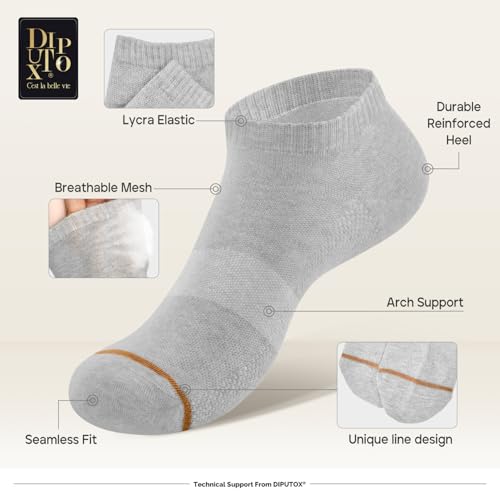 Ankle Cotton Socks for Men & Women,Aromatic Scent,No Show Arch Compression,Ideal for Running/Hiking/Gifts4