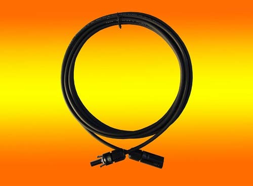 10 Metri Cavo solare 6mm² nero con Spina MC4