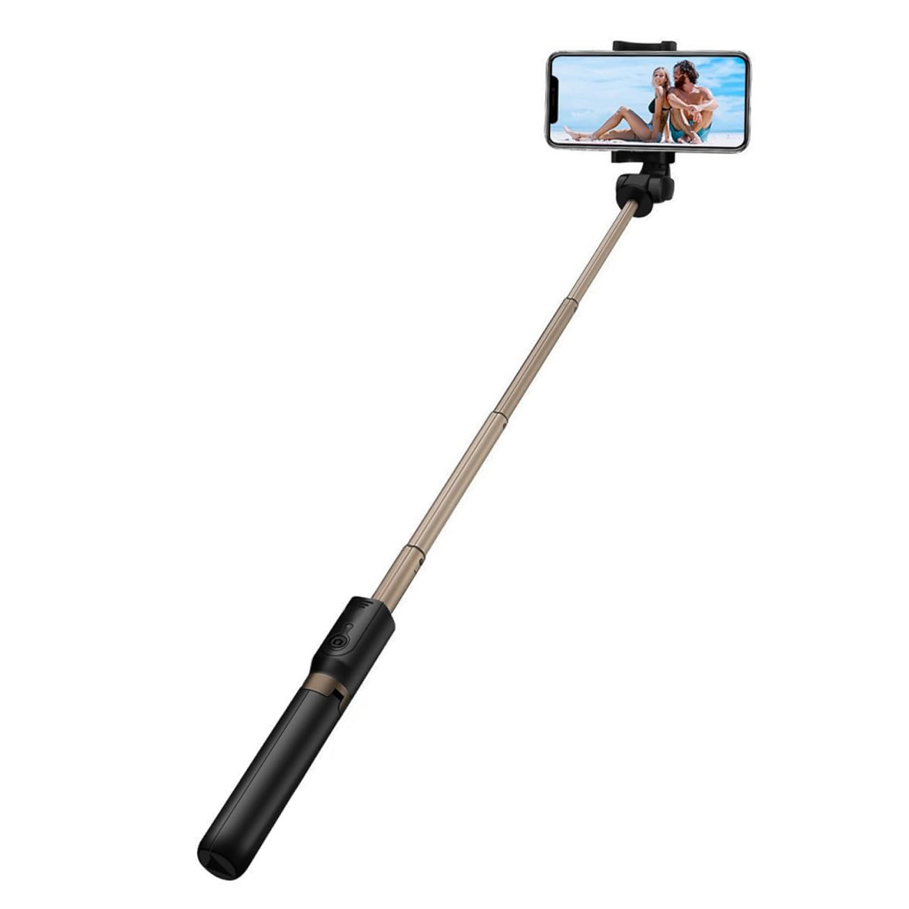 Bastone per Selfie Estensibile Pieghevole con Treppiede e Telecomando | Smartphone, Design a Sezioni Multiple, Supporto Regolabile, Remoto Rimovibile