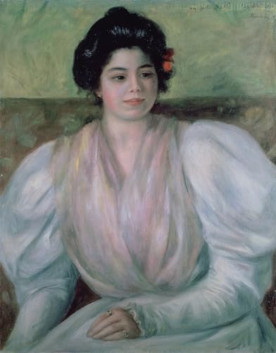 Toile tableau peinture Renoir pour créer un salon élégant avec un art mural classique 60x90