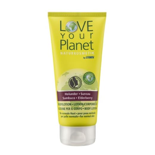 Love Your Planet Body-Lotion Holunder 200 ml, 2er Pack (2 x 200 ml)