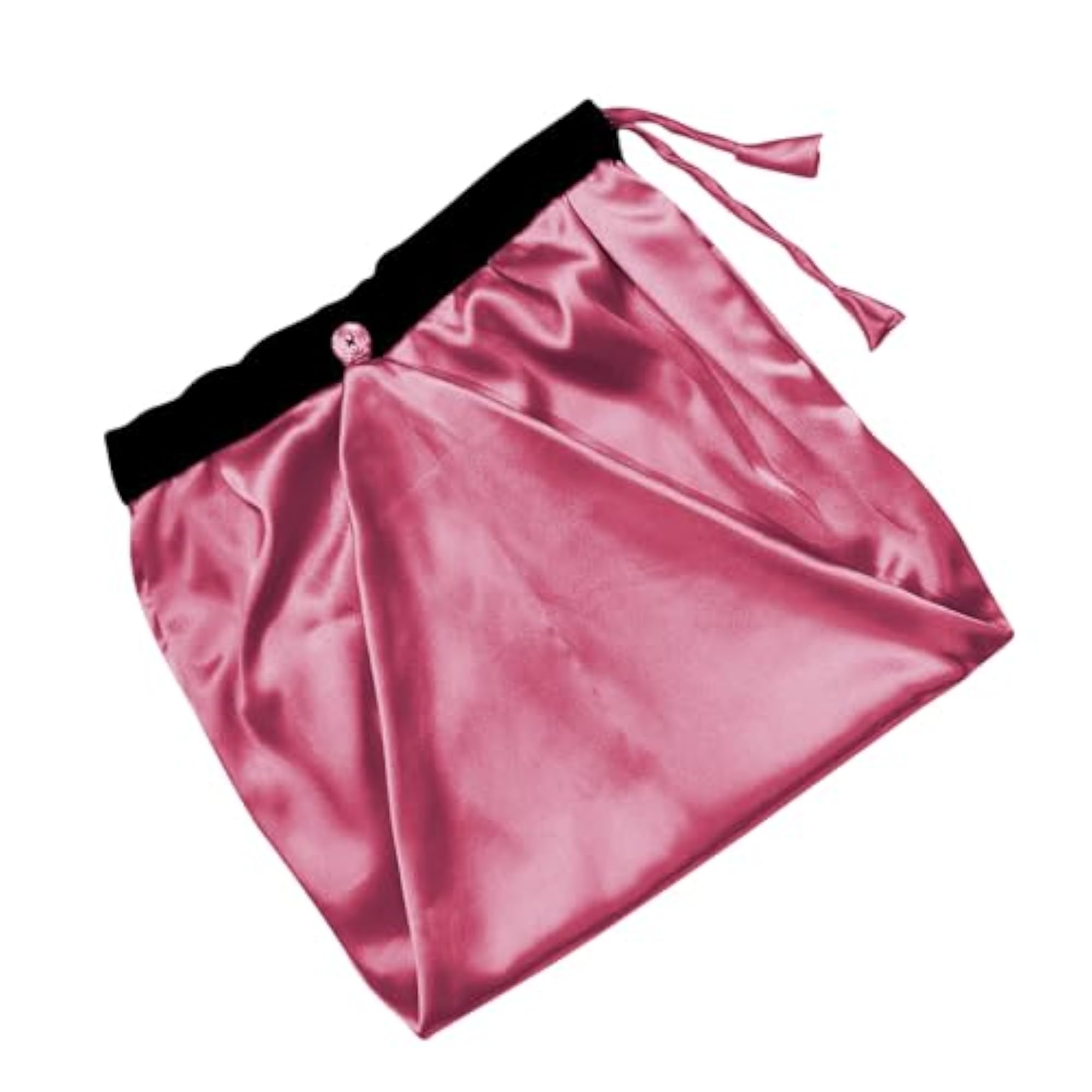 Satin Hair Bonnet for Hair Care with Adjustable Band