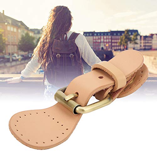 HEEPDD Bag Buckle Lock, Faux Leather Tab Closure with Bronze Fittings for Handbag Shoulder Bag Shoulder Bag - Image 3