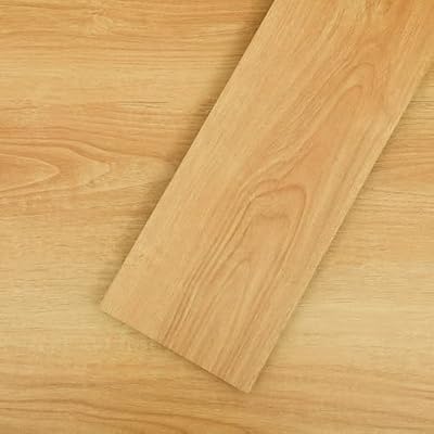 MULGREAT Peel and Stick Floor Tile, 54 Sq.Ft Waterproof Vinyl Flooring, 36 Pieces Wood-Look Self Adhesive Luxury Vinyl Plank Flooring for DIY Bathroom Laundry Bedroom RV Kitchen (Warm Oak)