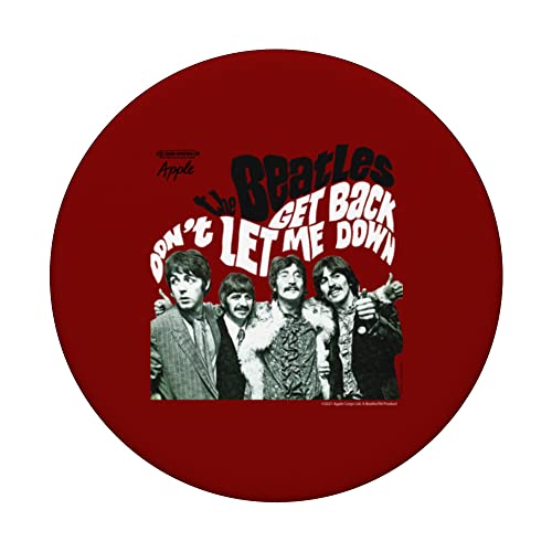 The Beatles – Get Back Don’t Let Me Down PopSockets PopGrip Interchangeable - Les Beatles, Paul McCartney, John Lennon, RIngo Starr, George Harrison The Beatles - Get Back Don't Let Me Down PopSockets PopGrip Interchangeable – Image 4