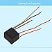 Podoy Ceiling Fan Capacitor CBB61 5 Wire for Compatible with New Tech 4.5uf+5uf+6uf 250VAC (Pack of 2)