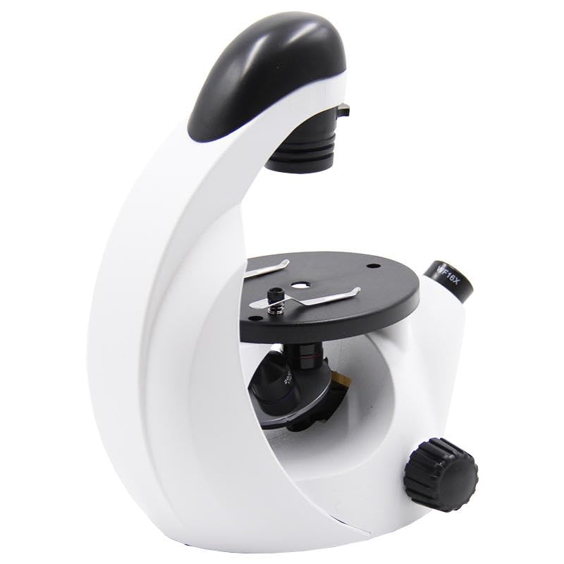 Triple 4x 10x 20x Coarse 40x-320x Focusing Home School Science Educational Student Mini Inverted Microscope O11 19