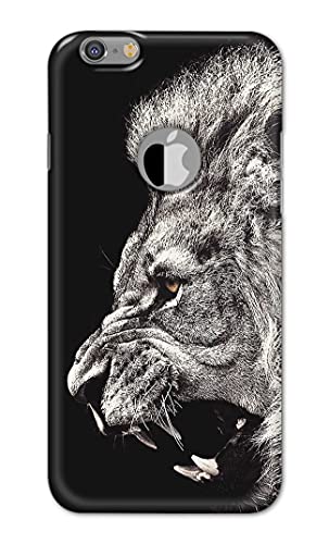 Image of Roaring Lion Hard Back Case Cover for Apple iPhone 6 Logo (4.7 inch) / iPhone 6S Logo (4.7 inch) Back Cover -(J5) VNS2225