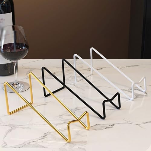 Soporte para Botellas de Vino en Hierro Sólido Blanco miniatura 3