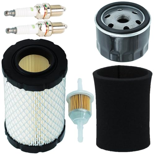 PARFIT 796031 594201 Air Filter for Briggstratton 590825 591334 John Deer D130 D140 D100 D110 D105 D125 and MIU14395 Husqvarn YTA22V46 YTH24V48 YTH18542 Air Filter Oil Filter