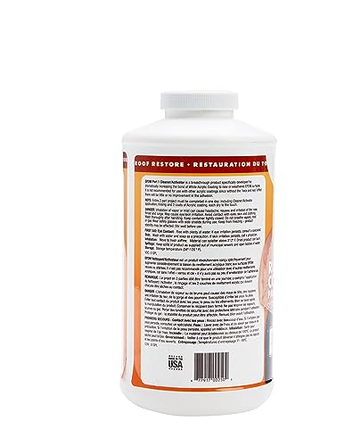 Image of Dicor RP-CRP-Q EPDM Rubber Roof Coating System - 1 Quart Roof Cleaner /Activator