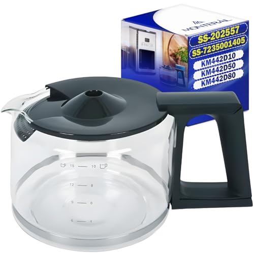 Verseuse Cafetiere en Verre pour Cafetiere Filtre avec le Code Original SS-202557 SS-7235001405 pour Krups Control Line KM442D - MONTERAL