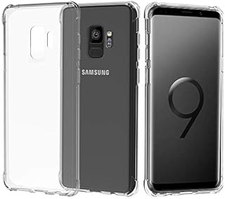 Migeec For Samsung Galaxy S9 Case - Crystal Clear Hybrid Material Covers Air Cushion Gel Bumper Technology Full Protection Phone cases for Samsung Galaxy S9