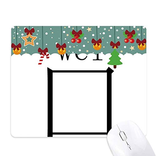 Tapis de souris de bureau wei au design de personnage chinois pour une ambiance de Noël