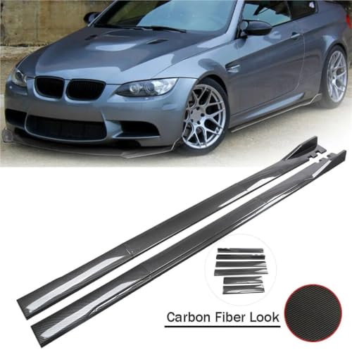 Faldones laterales de 2m para E90 E92 E93 325i 335i, kit de carrocería universal 2