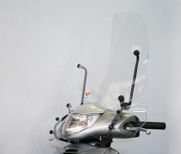 ISOTTA PARABREZZA SENZA ATTACCHI di ricambio trasparente per HONDA sh 125i-150i 2005-2008