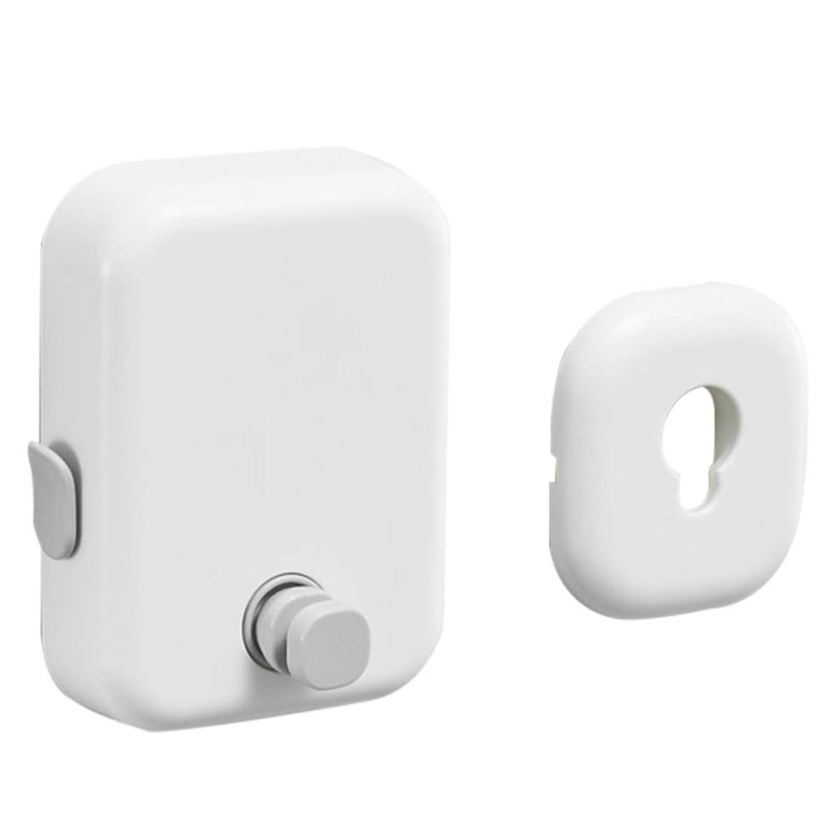 Corde à vêtements rétractable de 4,2m en acier robuste et boîtier compact