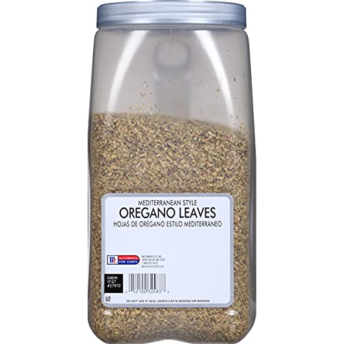 image for McCormick Culinary Mediterranean Style Oregano Leaves, 1.5 lb - One 1.