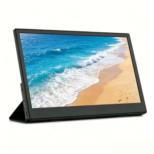 Image of 11.6 inch Portable Monitor for Laptop, External Travel Monitor with Kickstand, USB-C HDMI Gaming Monitor with Built-in Speaker, Small Monitor for Laptop, Phone, PC PS4 /5,Switch,Xbox,Office /Gaming