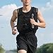 Aymzbd Running Vest Pack Adjustable Straps Phone Pockets 4L Running Backpack Vest for Traveling Riding Camping, Black