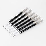 Pentel Refill Ink - for EnerGel Gel Pen, 1.0mm Metal Tip, Bold, Black Ink, Pack of 6 Refills (LR10-6A)