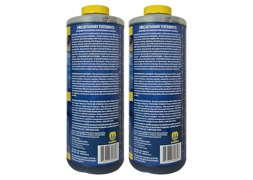 Image of EASYCARE 30032 Pooltec Algaecide, Clarifier and Chlorine Salt Cell Booster (32 Fl. Oz 2-Pack)
